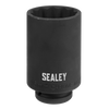 Sealey 1/2"Sq Drive 46mm 12-Point Impact Socket SX046