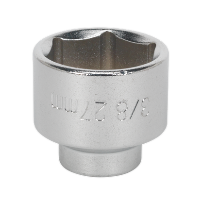 Sealey 27mm 3/8"Sq Drive Low Profile Oil Filter Socket SX112