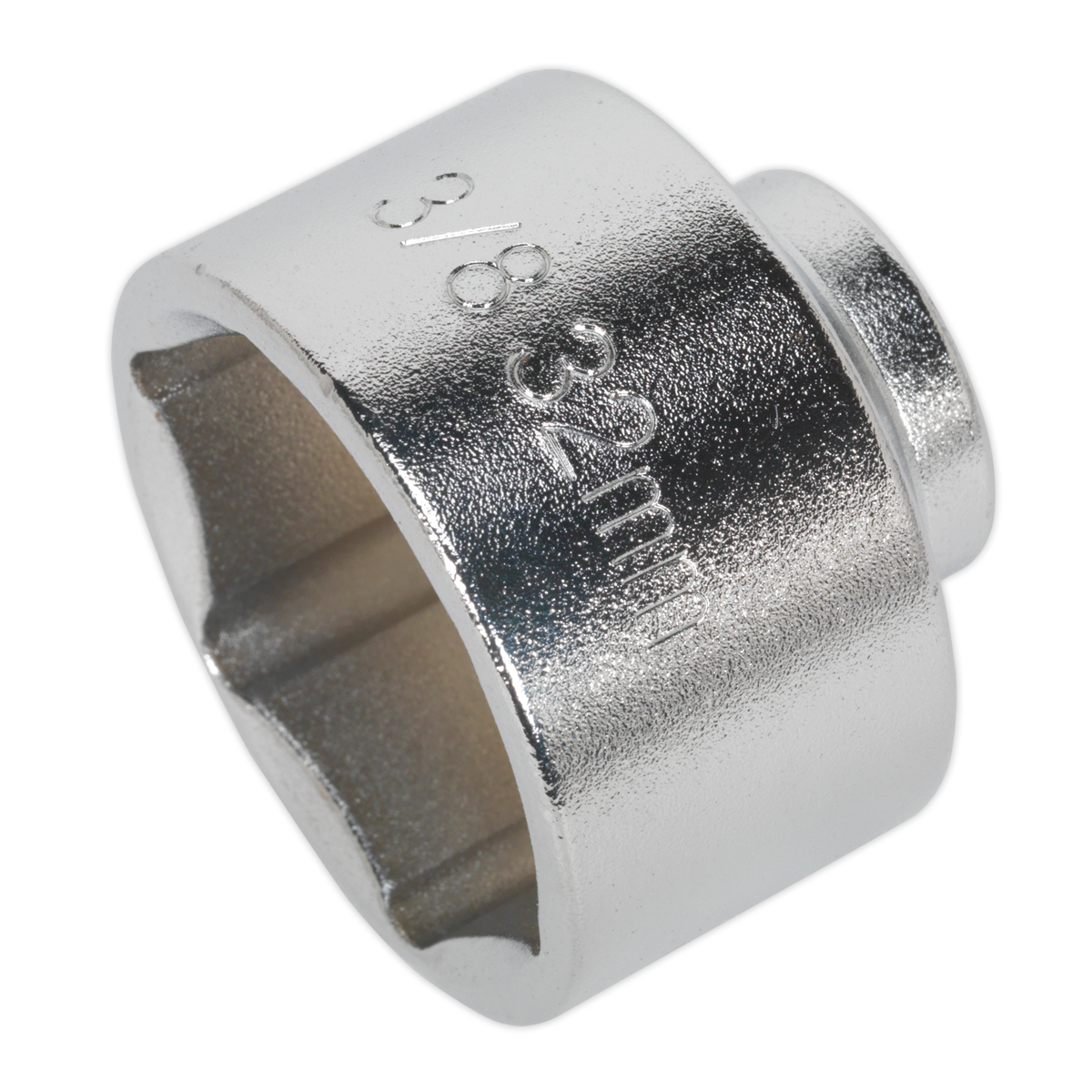 Sealey 32mm 3/8"Sq Drive Low Profile Oil Filter Socket SX113