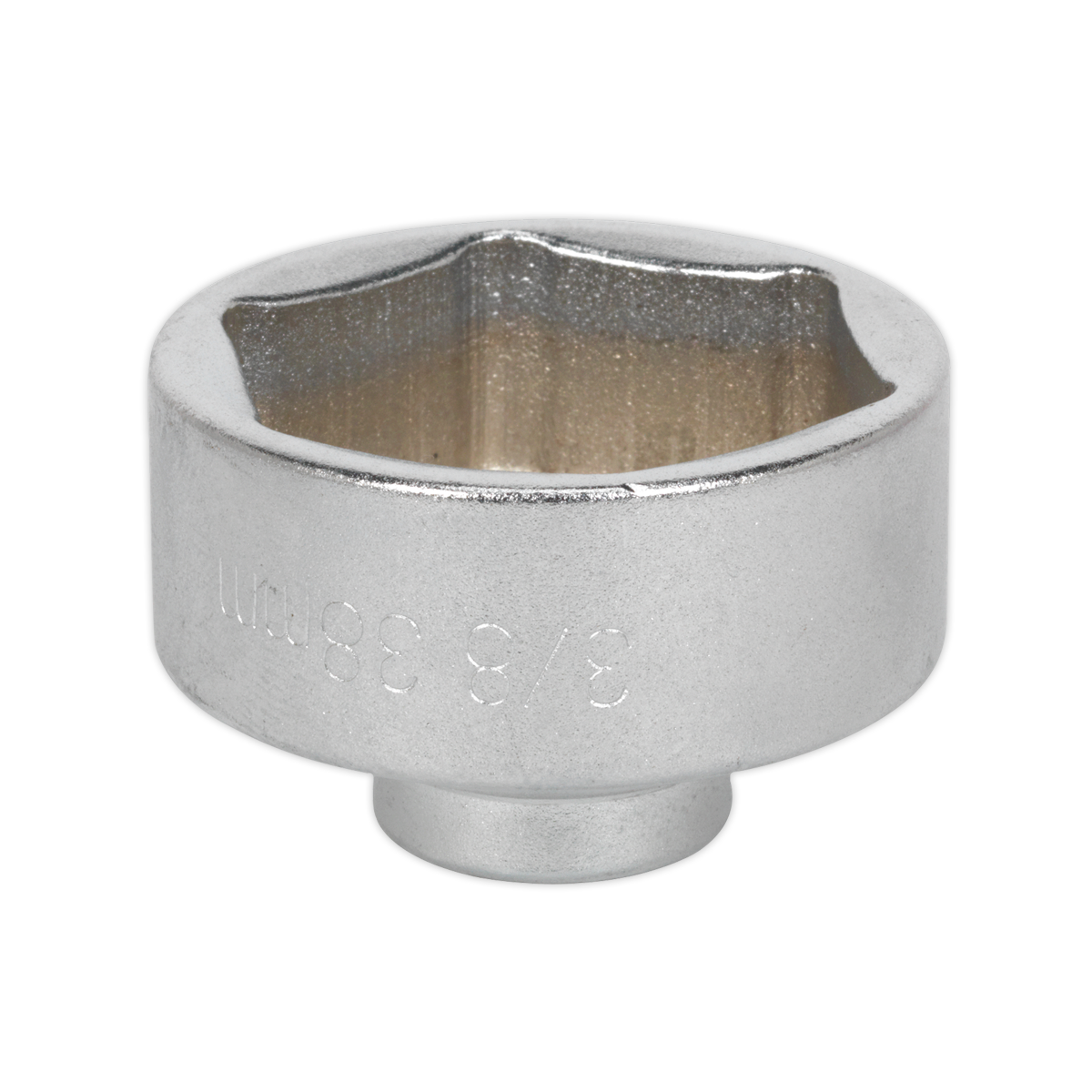 Sealey 38mm 3/8"Sq Drive Low Profile Oil Filter Socket SX115