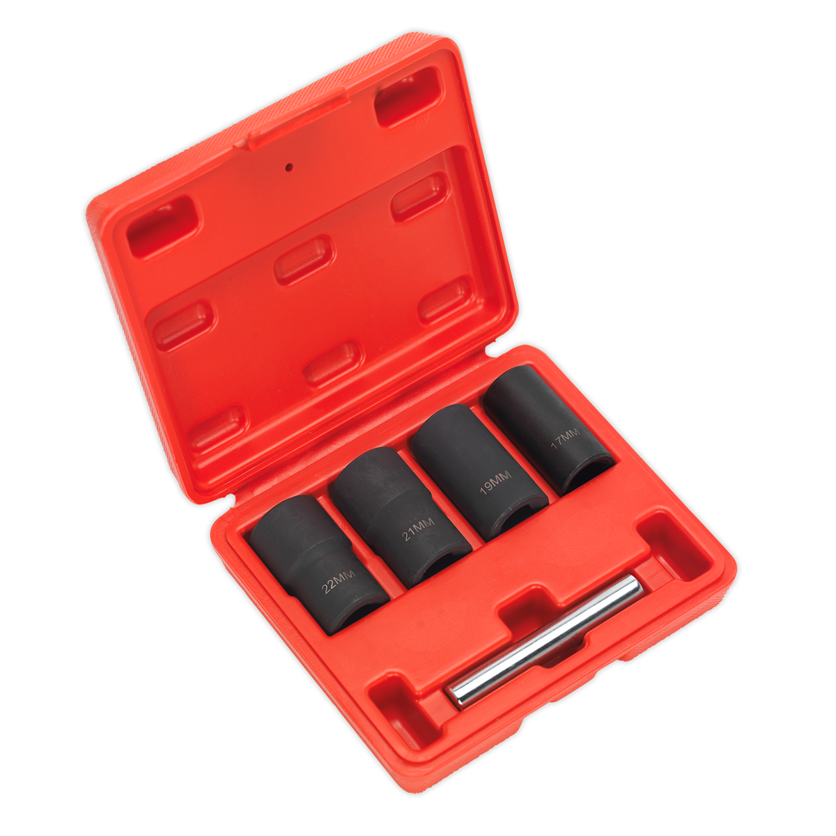 Sealey 5pc 1/2"Sq Drive Locking Wheel Nut Removal Set SX201