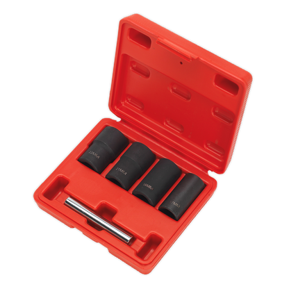 Sealey 5pc 1/2"Sq Drive Locking Wheel Nut Removal Set SX201