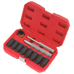 Sealey 10pc Locking Wheel Nut Removal Set SX272