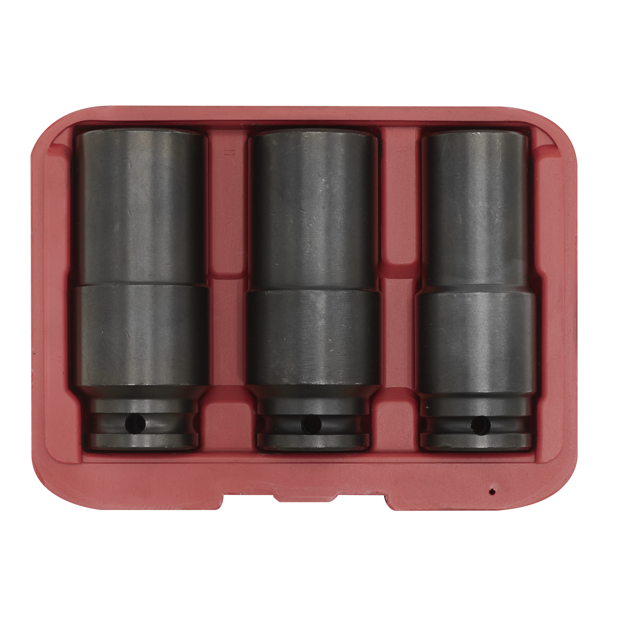 Sealey 3pc 1/2"Sq Drive Weighted Impact Socket Set SX319