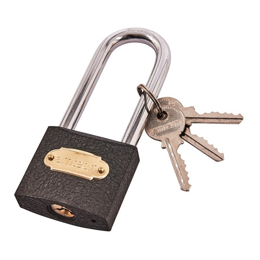 Amtech 50mm Long shackle iron padlock T0700C