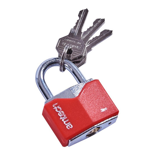 Amtech 40mm Rhombic chrome plated iron padlock T0704