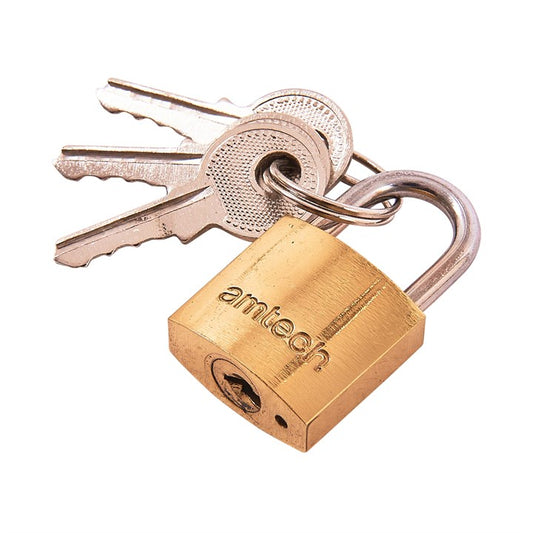 Amtech 20mm brass padlock T0800C