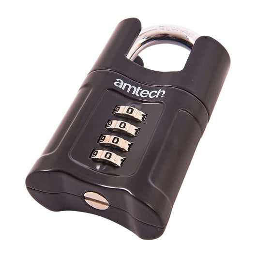 Amtech 50mm 4 Digit combination padlock T1147