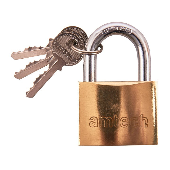 Amtech 50mm Brass padlock T1300C