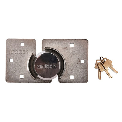 Amtech 73mm Shackleless round padlock with hasp T1640