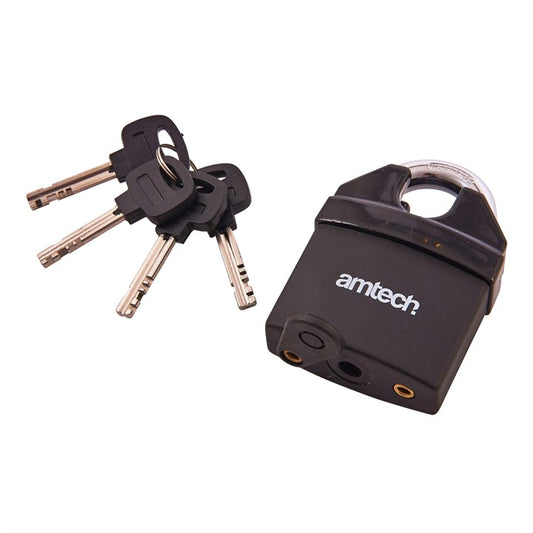 Amtech 65mm PVC insulated padlock T1685