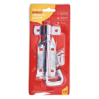 Amtech 150mm (6") Pad bolt and screws T1950
