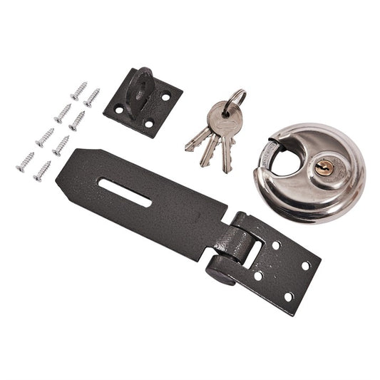 Amtech 70mm weather resistant disc padlock set T2150