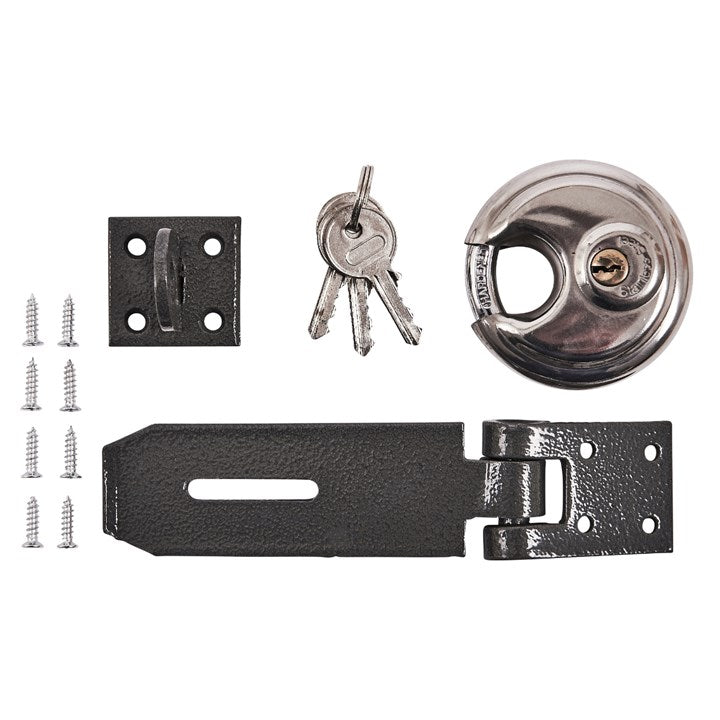 Amtech 70mm weather resistant disc padlock set T2150