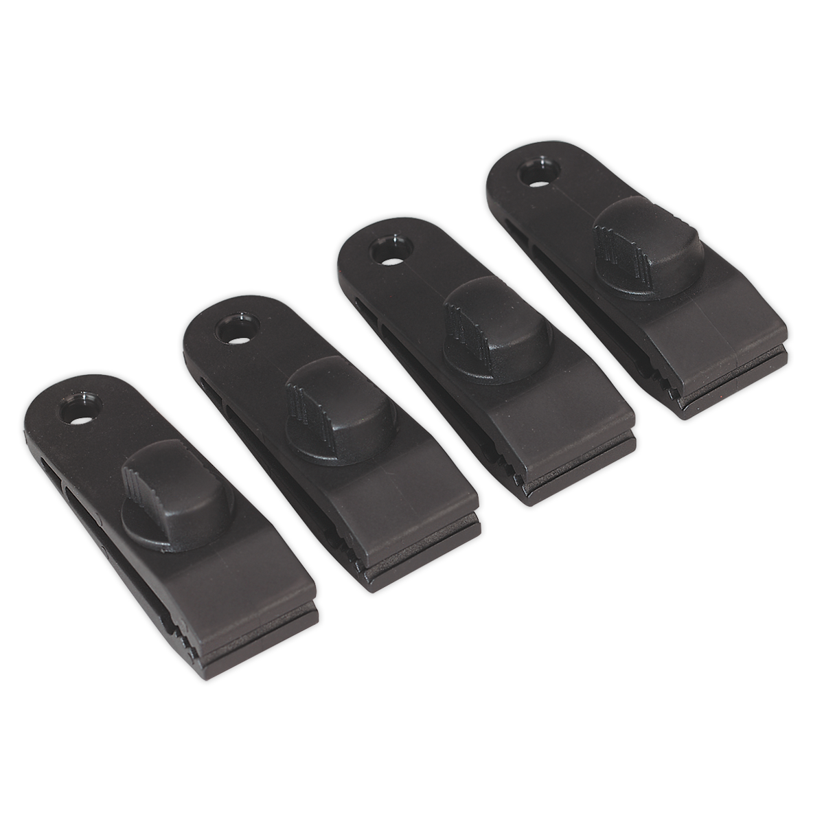 Sealey 4pc Tarpaulin Clip Set TARP4