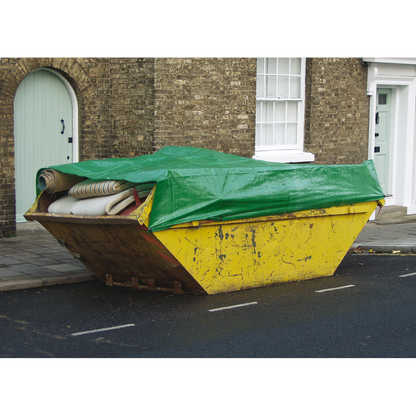Sealey 1.73 x 2.31m Tarpaulin - Green TARP68G