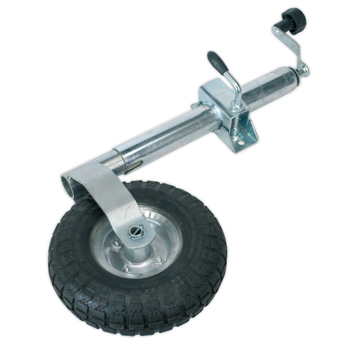 Sealey Jockey Wheel & Ø48mm Clamp - Ø260mm Pneumatic Wheel TB372