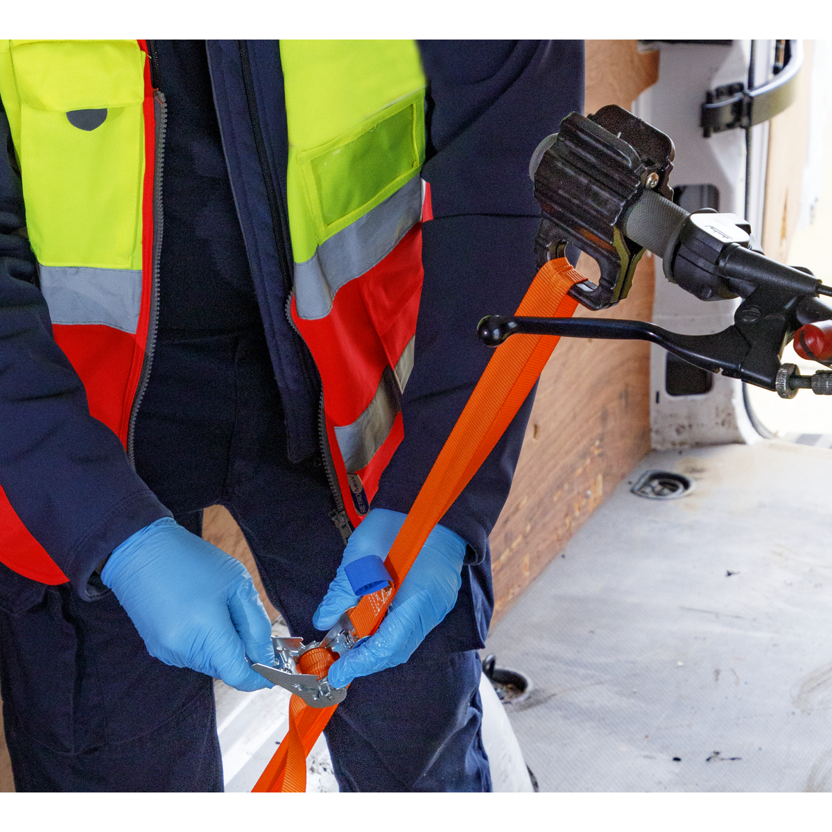 Sealey Handlebar Tie Down Clamp - Pair TDC01