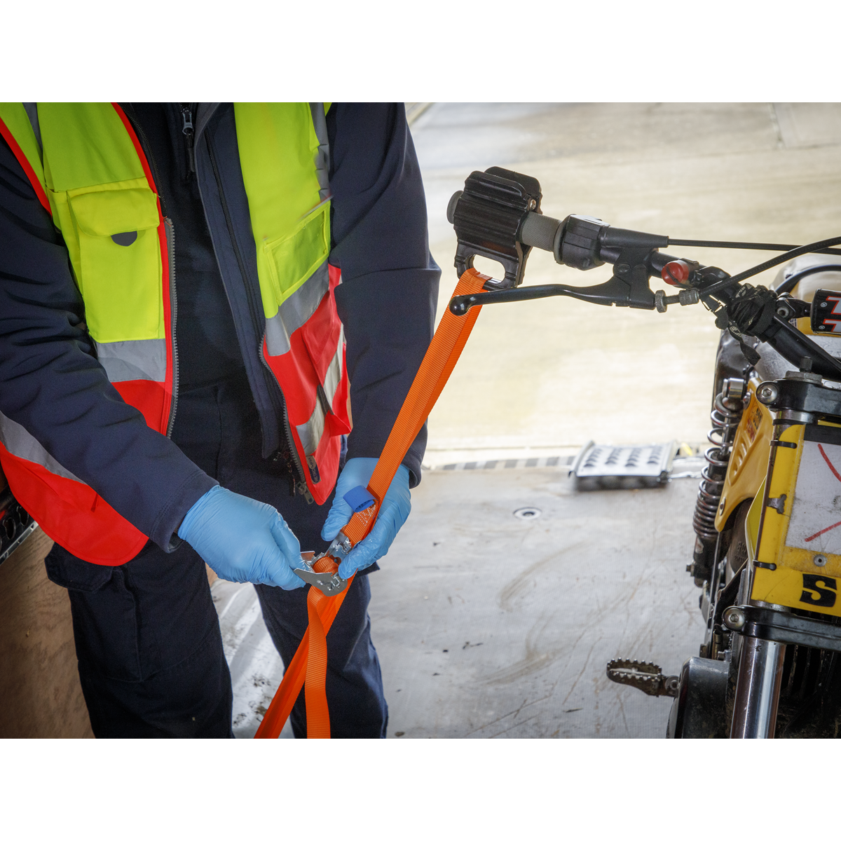 Sealey Handlebar Tie Down Clamp - Pair TDC01