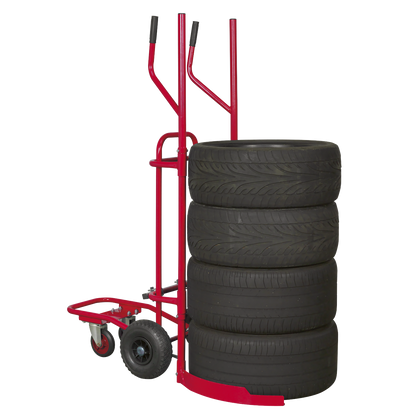 Sealey Tyre Trolley 150kg Capacity TH003