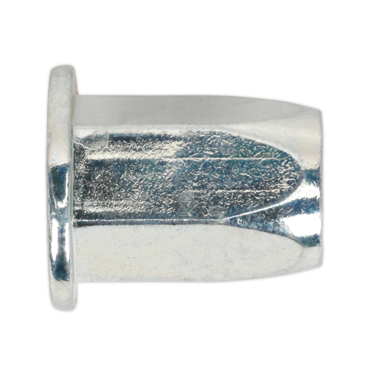 Sealey M8 Full Hex Threaded Insert (Rivet Nut) Standard Flange - Pack of 50 TIFHM8