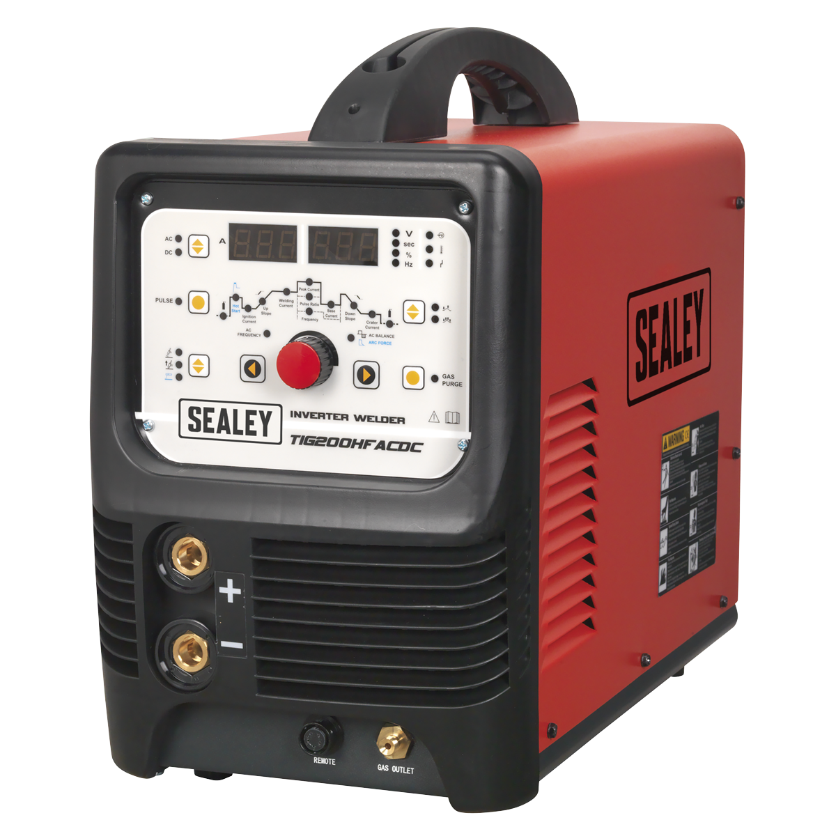 Sealey 200A TIG/MMA HF AC/DC Inverter Welder 230V TIG200HFACDC