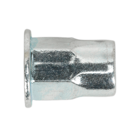 Sealey M8 Half Hex Threaded Insert (Rivet Nut) - Pack of 50 TIHHM8