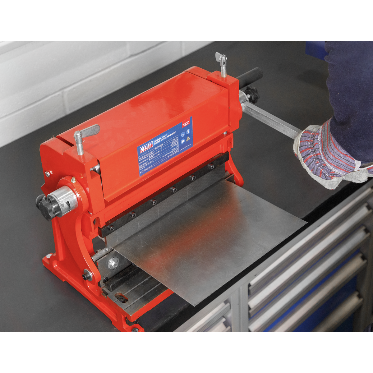Sealey 305mm 3-in-1 Sheet Metal Machine TIO305