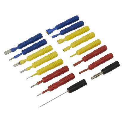 Sealey 16pc Test Lead Connector Set TLCS01
