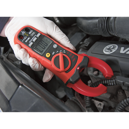 Sealey 6-Function Professional Auto-Ranging Digital Clamp Meter NCVD TM105