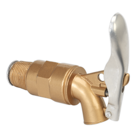 Sealey 3/4"BSP Auto-Release Lockable Drum Tap TP123