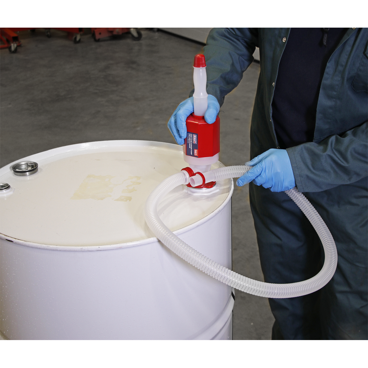 Sealey High Flow Syphon Pump for 205L Drum TP781