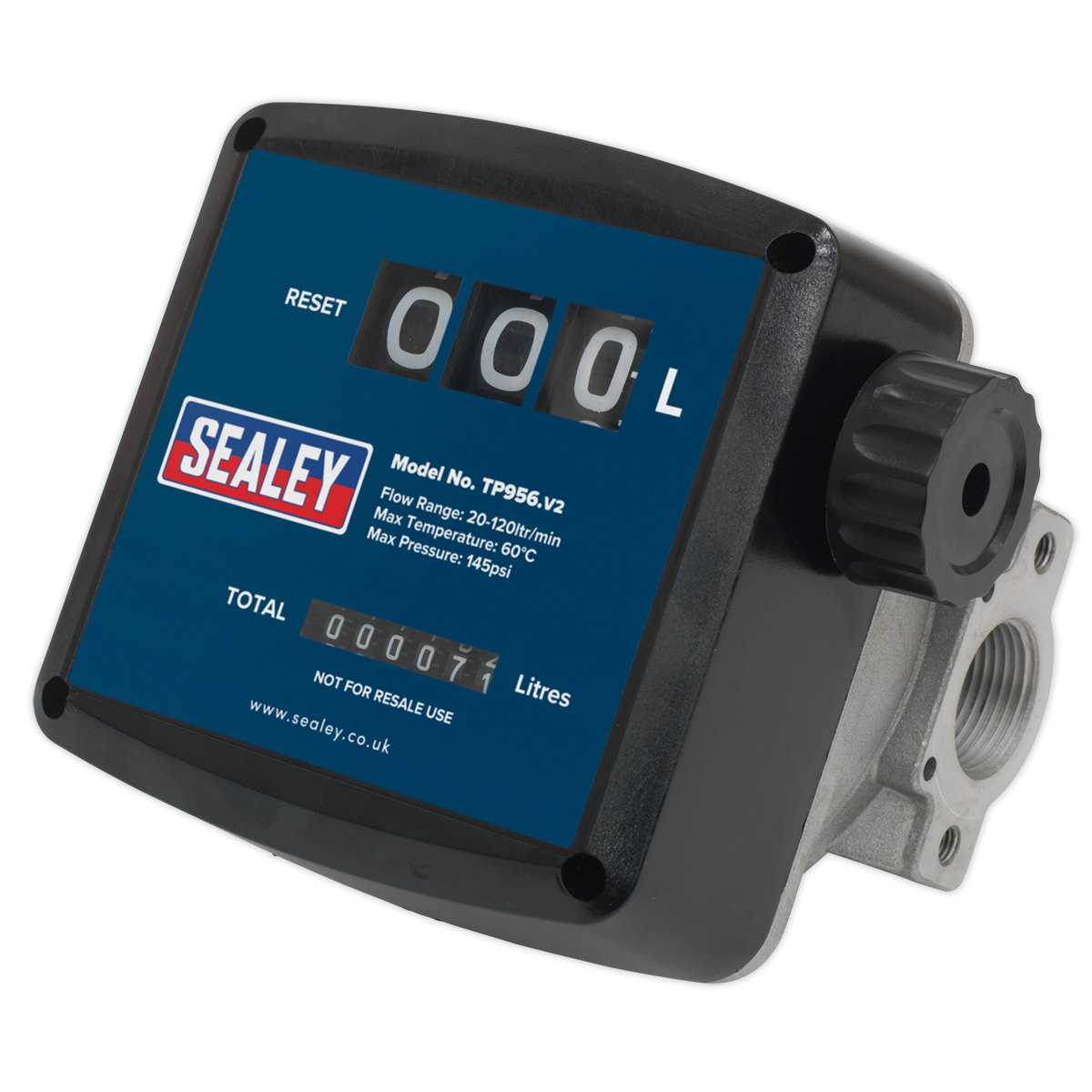 Sealey Diesel & Fluid Flow Meter TP956