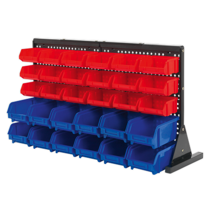 Sealey 30 Bin Bench Mounting Storage System TPS1218