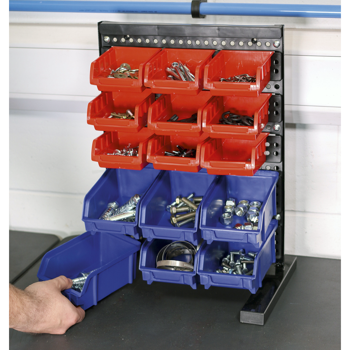 Sealey 15 Bin Bench Mounting Storage System TPS1569