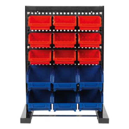 Sealey 15 Bin Bench Mounting Storage System TPS1569
