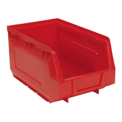 Sealey Plastic Storage Bin 150 x 240 x 130mm - Red - Pack of 24 TPS324R