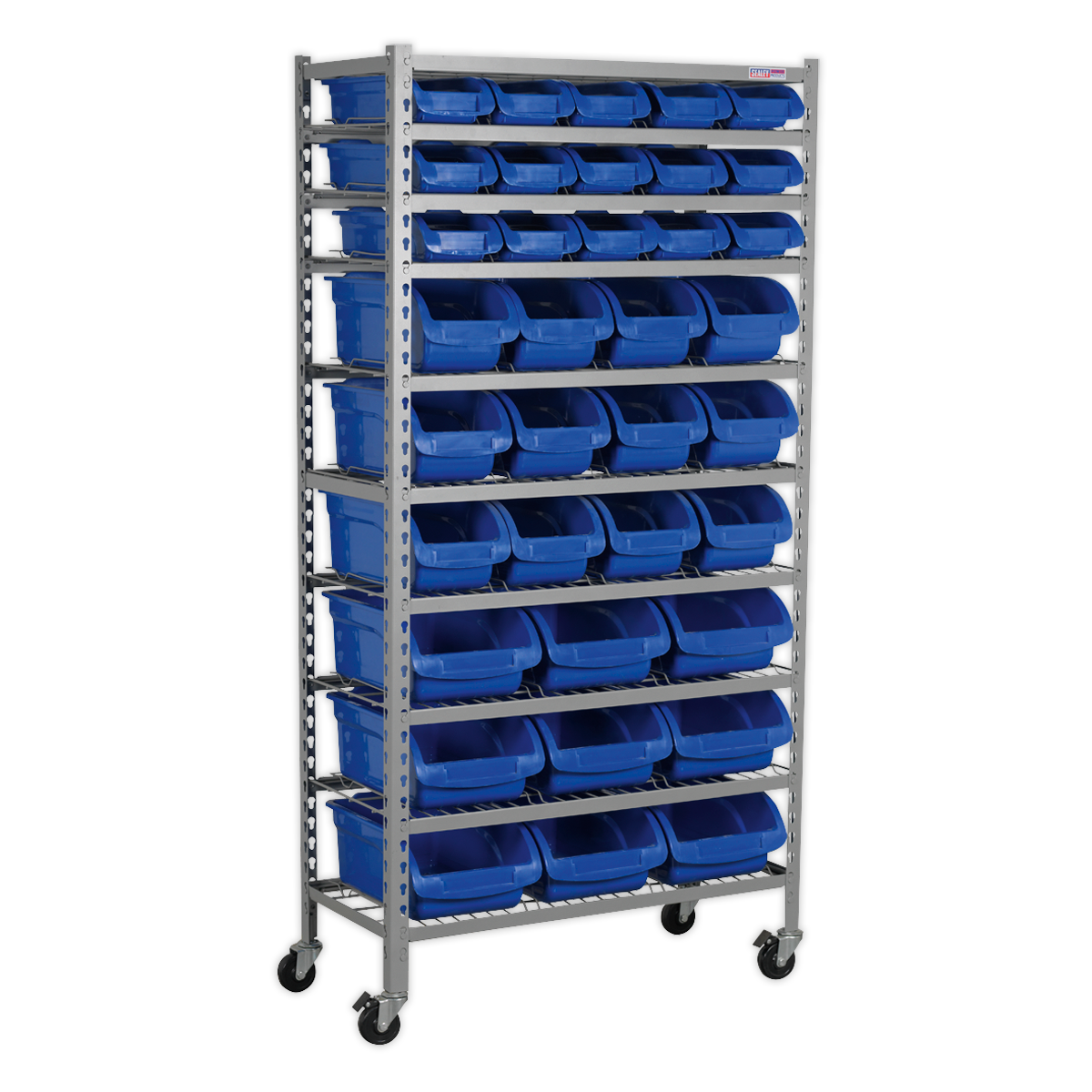 Sealey 36 Bin Mobile Storage System TPS36