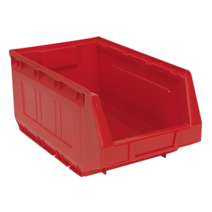 Sealey Plastic Storage Bin 210 x 355 x 165mm - Red - Pack of 12 TPS412R