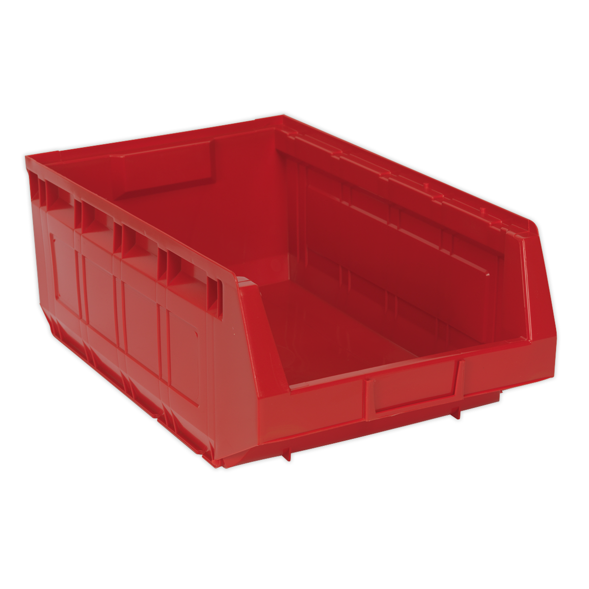 Sealey Plastic Storage Bin 310 x 500 x 190mm - Red - Pack of 6 TPS56R