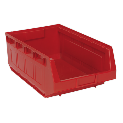 Sealey Plastic Storage Bin 310 x 500 x 190mm - Red - Pack of 6 TPS56R