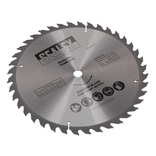 Sealey Ø254mm Blade for TS10P 40tpu TS10P.601