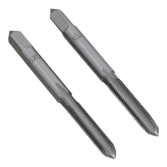 Sealey 2pc M5 x 0.8mm Tap Set (Taper & Plug) TSM5