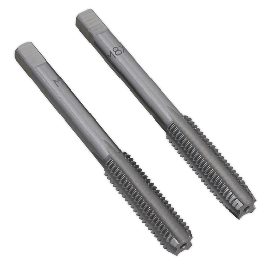 Sealey 2pc M8 x 1.25mm Tap Set (Taper & Plug) TSM8
