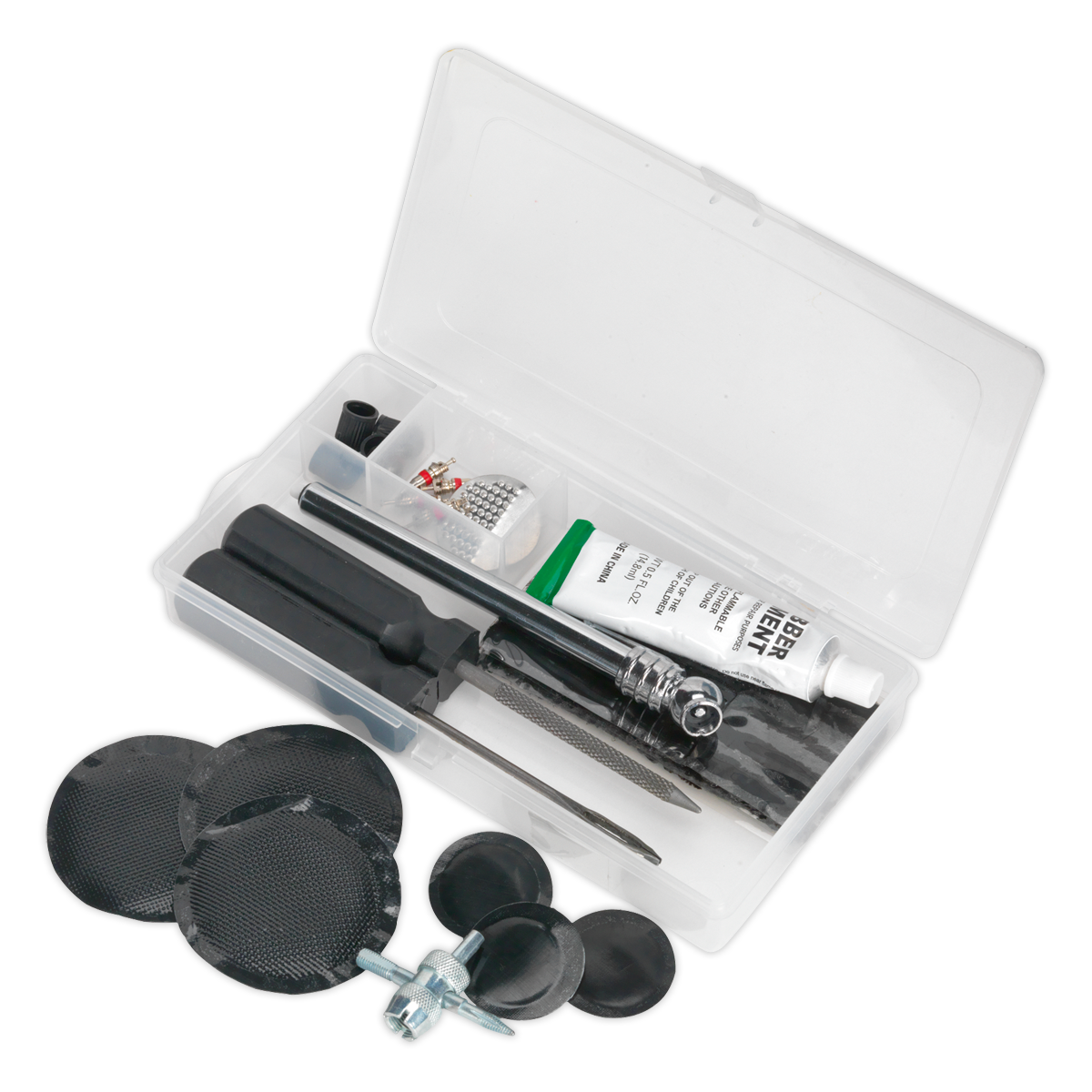 Sealey Temporary Puncture Repair & Service Kit TST09