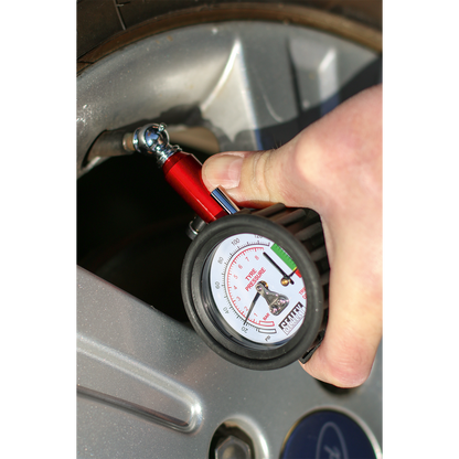 Sealey Tyre Pressure & Tyre Tread Depth Gauge TSTPDG01