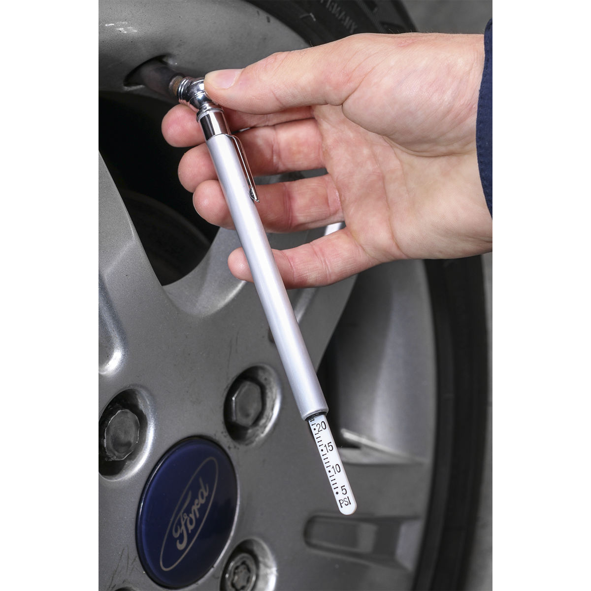 Sealey Tyre Pressure Gauge TSTPG1