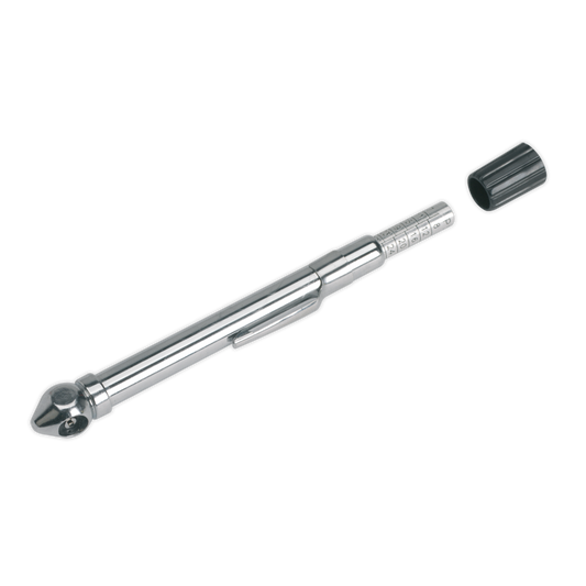 Sealey Tyre Pressure Gauge with Pocket-Clip 6-50psi TSTPG9