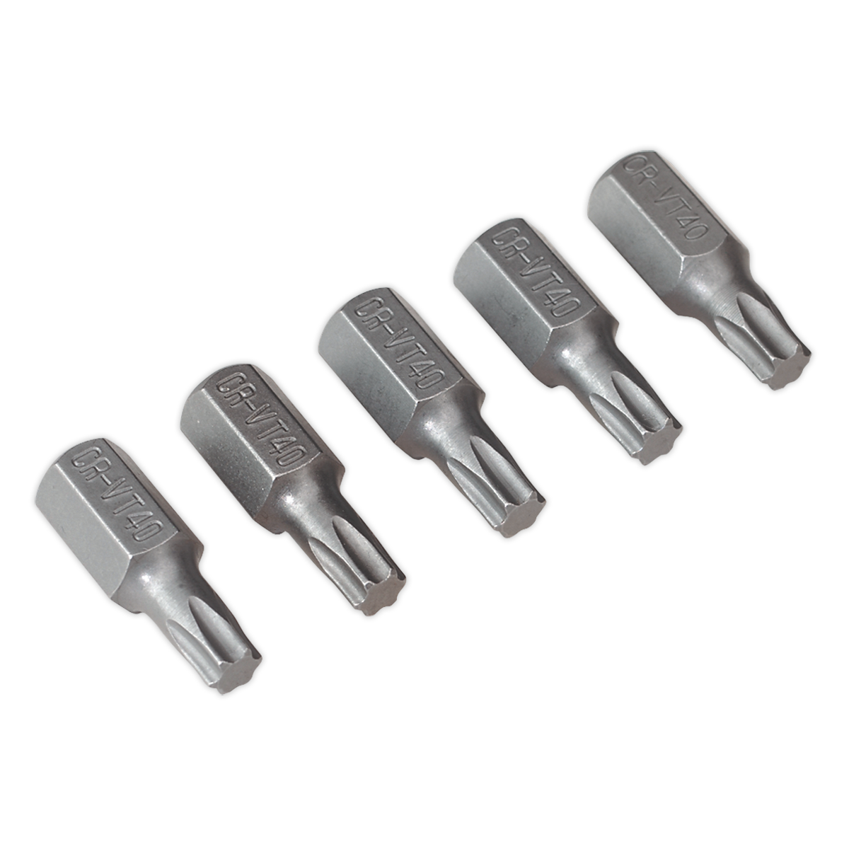Sealey TRX-Star* T40 Bit Short - Pack of 5 TX40S5