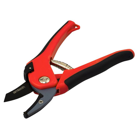 Amtech Ratchet anvil secateurs U0455